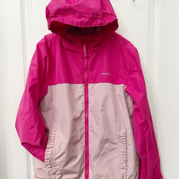 Girl’s Eddie Bauer Rain Jacket & Fleece 3-in-1 Jacket Size 10-12 Yrs - Picture 5 of 12